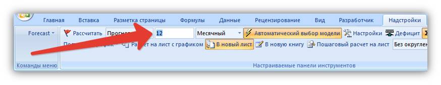 период прогноза